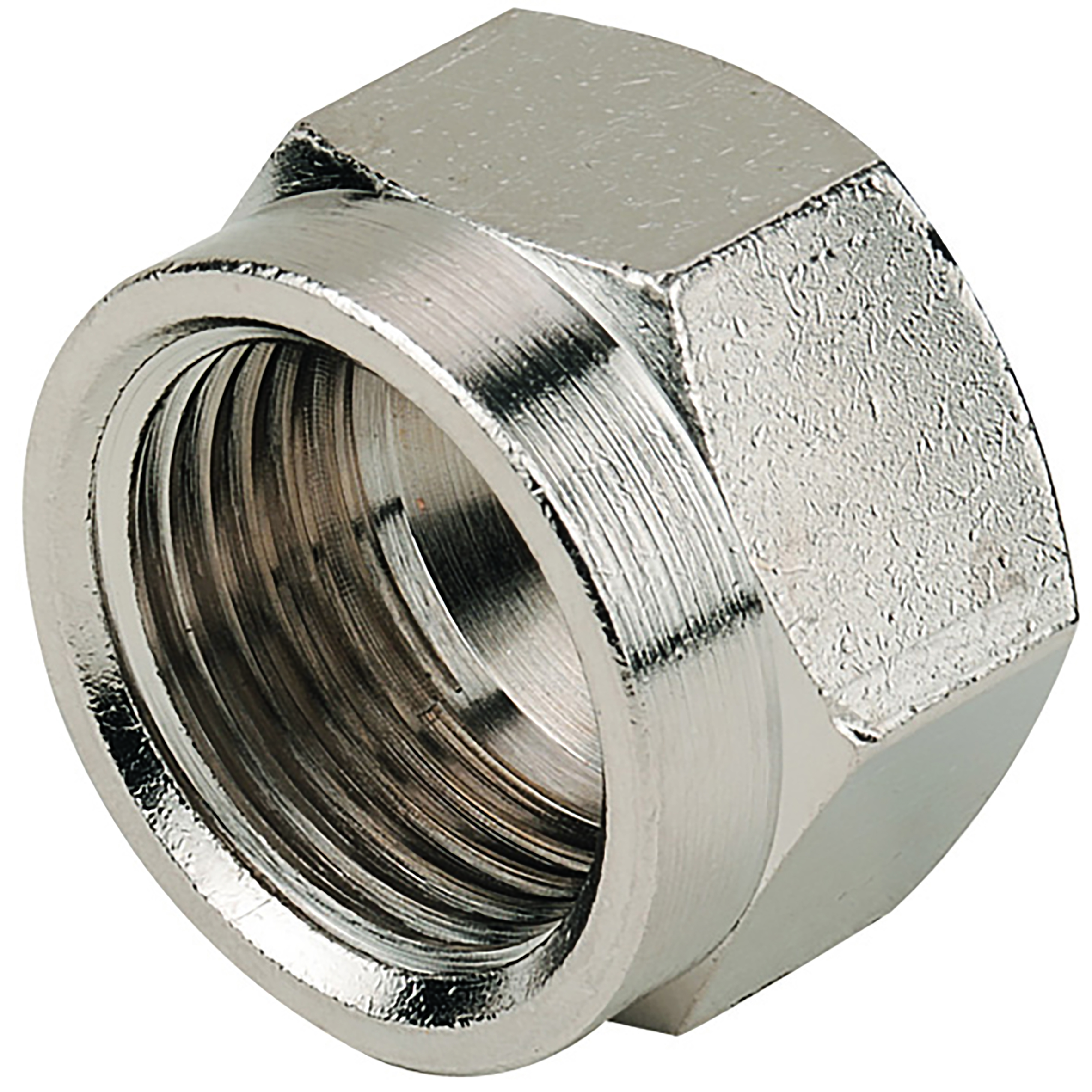 08MM COMPRESSION NUT PLATED