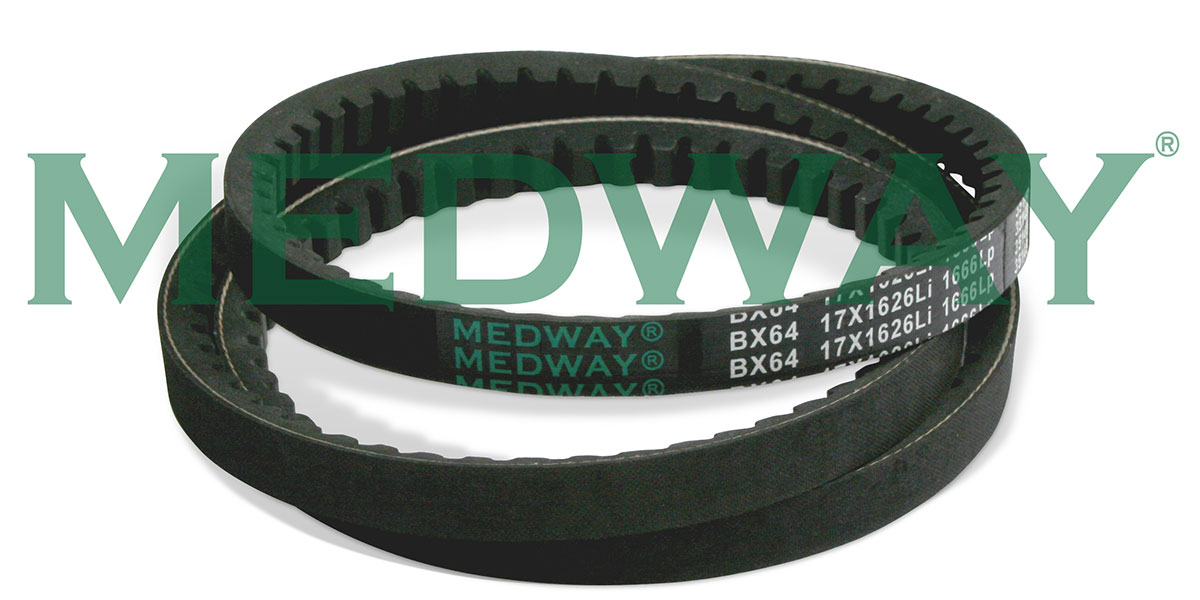 Medway AUTO-V-BELT RAW EDGE COGGED AVX13X1300-MED