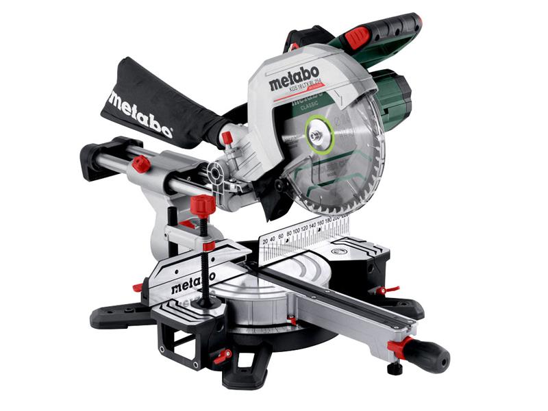 Metabo KGS 18 LTX BL 254 Brushless Mitre Saw 18V 1 x 4.0Ah Li-ion