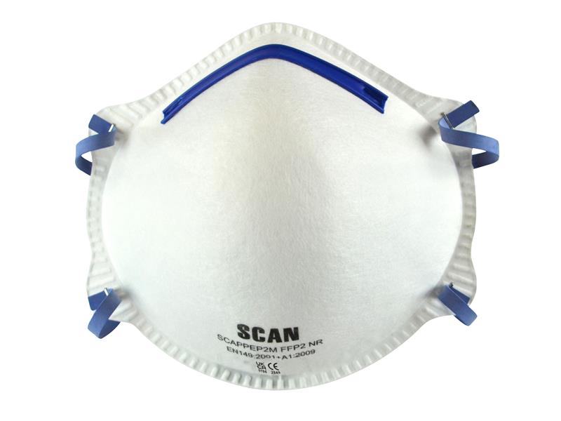 Scan Moulded Disposable Mask FFP2 Protection (Pack 3)