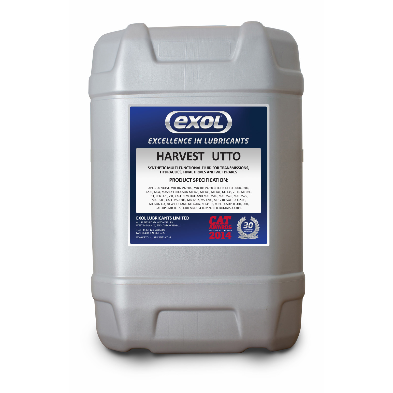 Exol Universal Tractor Transmission Oil A006D00 (25Ltr)