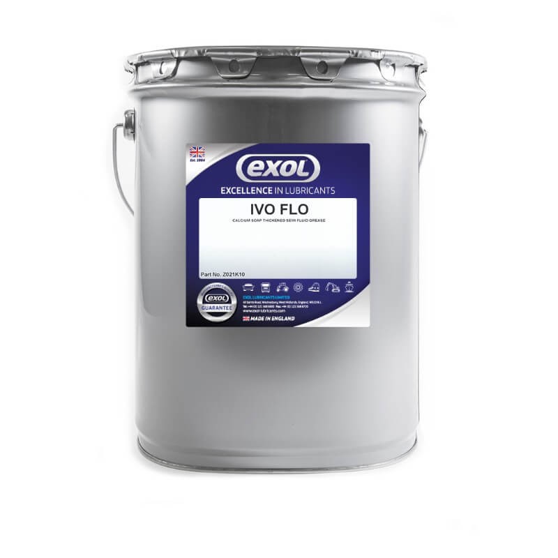 Exol Ivoflow Red Auto Chassis Grease Z021K10 (12.5Kg Pail)