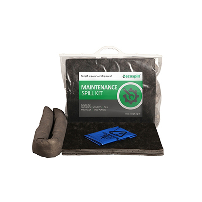 ECOSPILL 15L Mntnce Spill Resp Kit Portable Maintenance Absorbents & Spill Kits