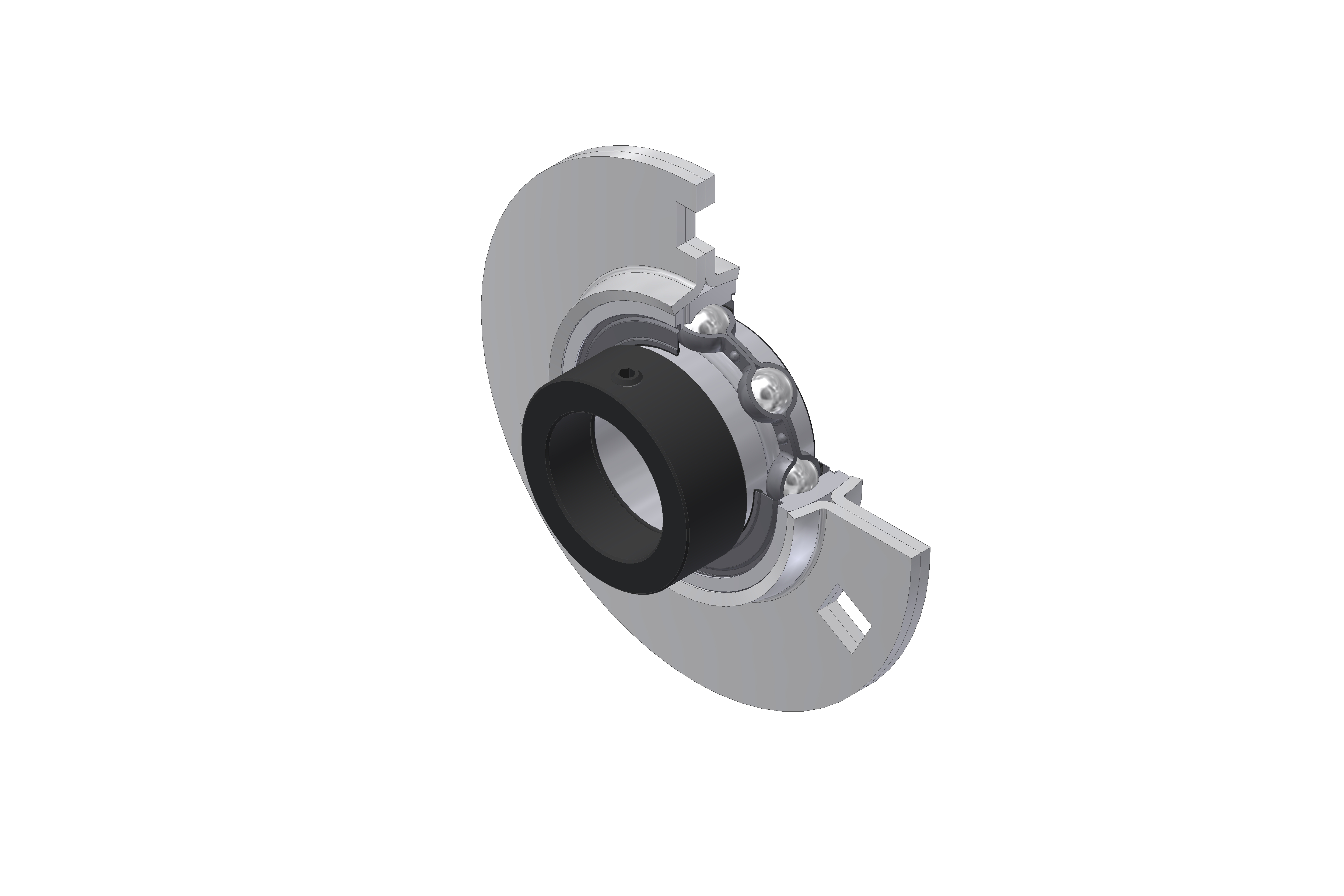 SNR - Bearing Unit - ESPF210 - 50.00 x 90.00 x 30.20