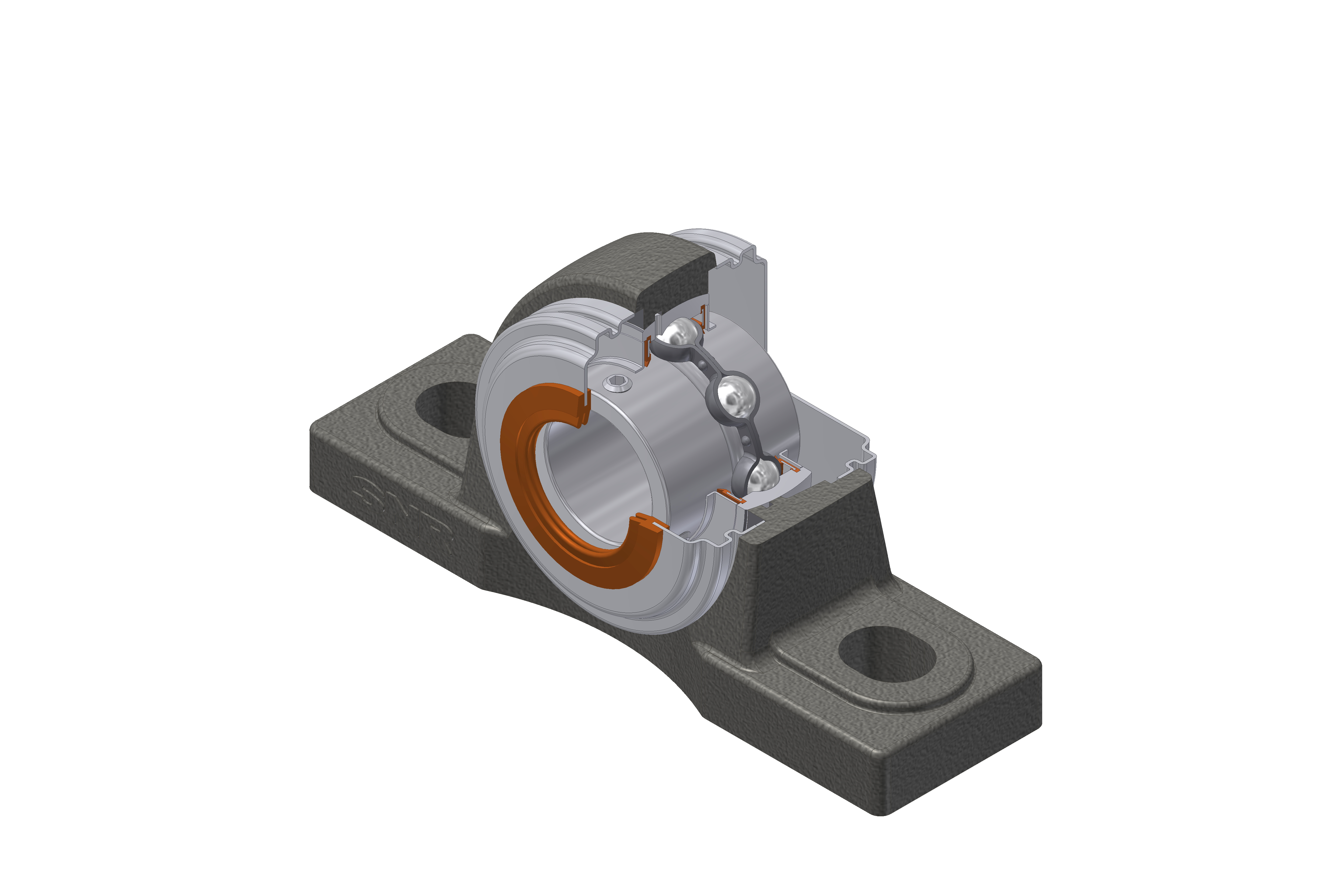 SNR - Bearing Unit - SUCP202CC - 15.00 x 47.00 x 31.00