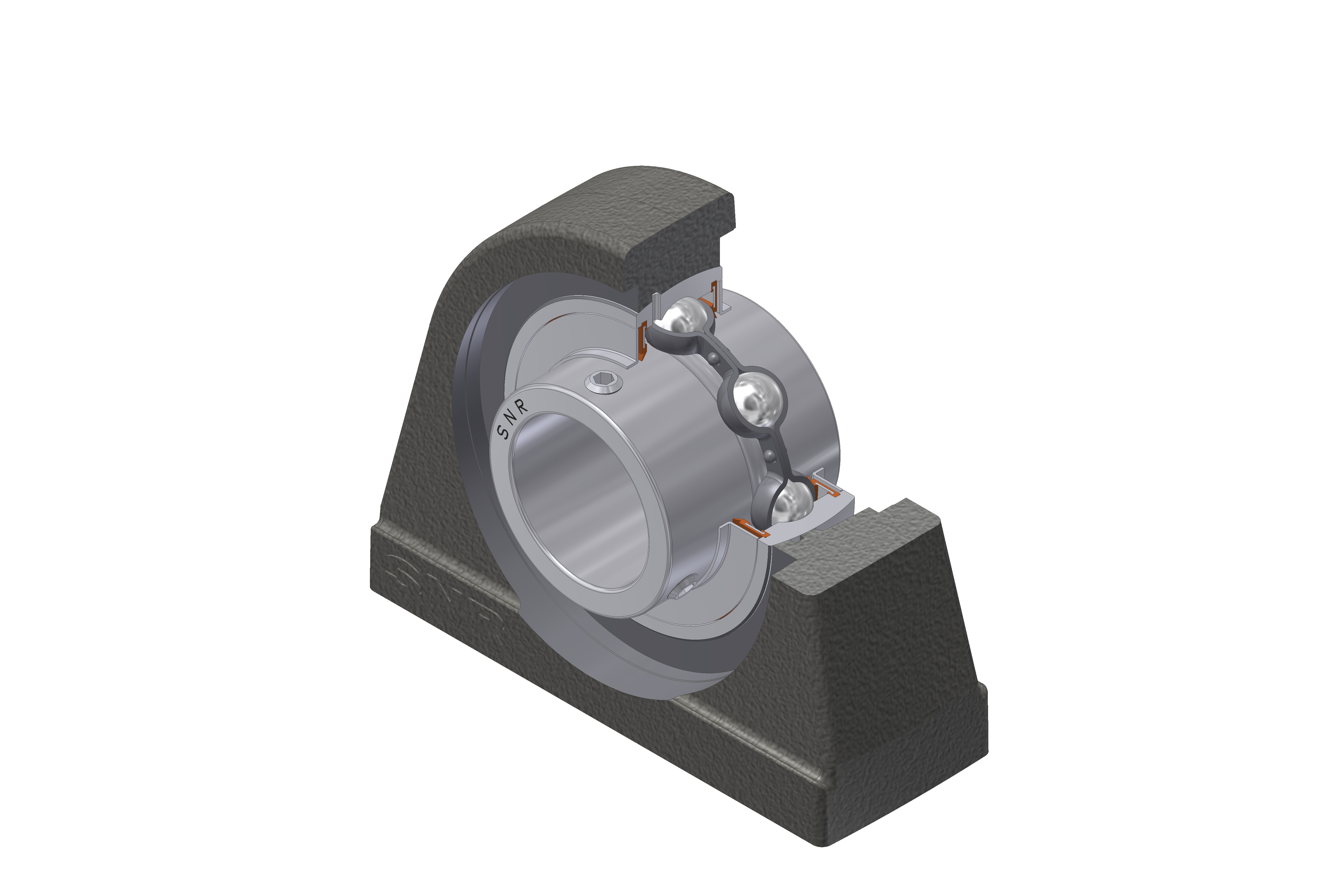 SNR - Bearing Unit - SUCPA201N - 12.00 x 47.00 x 31.00