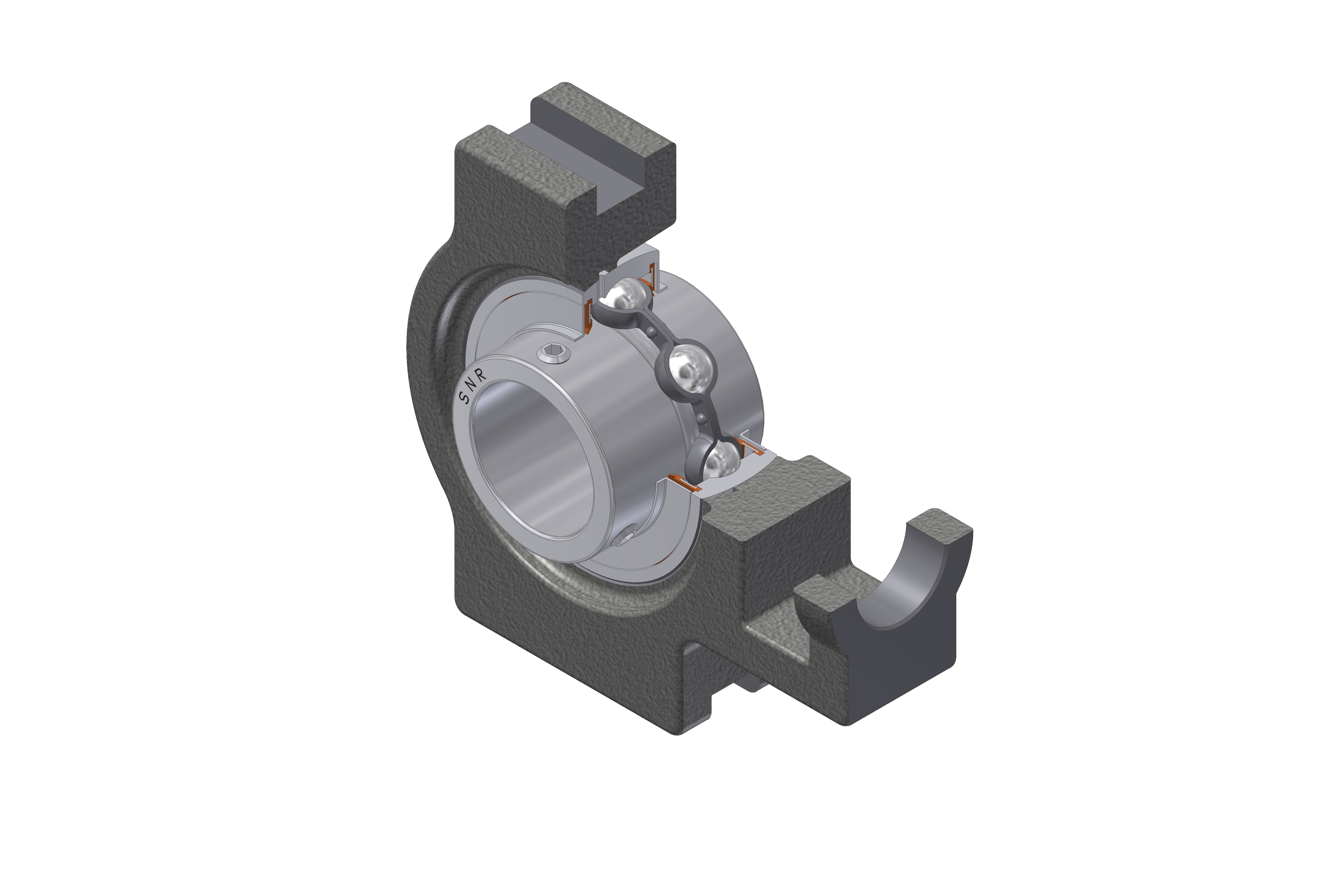 SNR - Bearing Unit - SUCT207 - 35.00 x 72.00 x 42.90