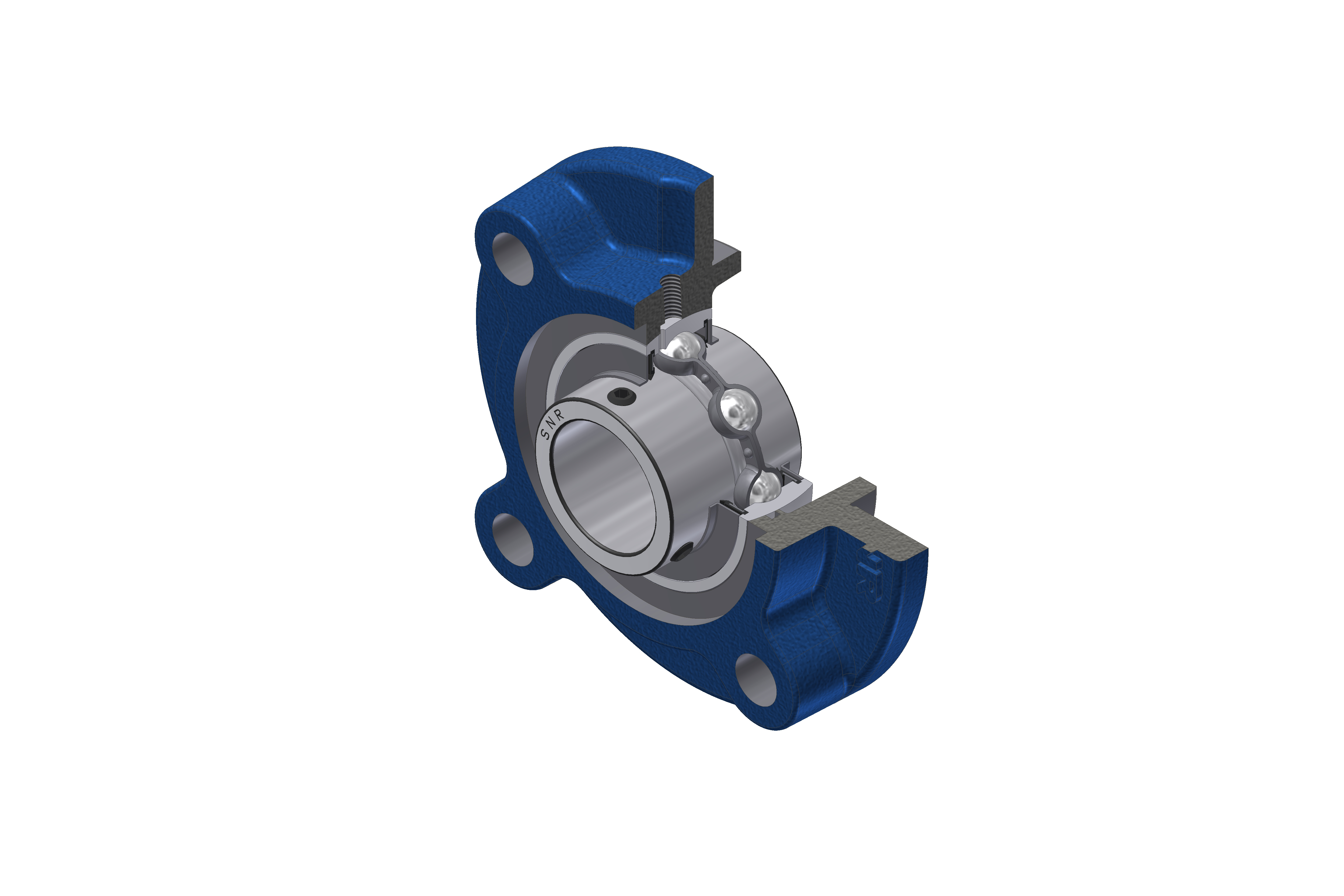 SNR - Bearing Unit - UCFC201N - 12.00 x 47.00 x 31.00