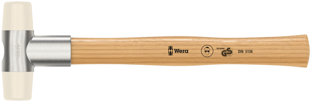 WERA 101 Soft-faced hammer with nylon head sections #2x28.0mm