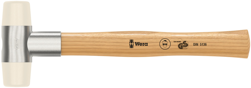 WERA 101 Soft-faced hammer with nylon head sections #4x36.0mm