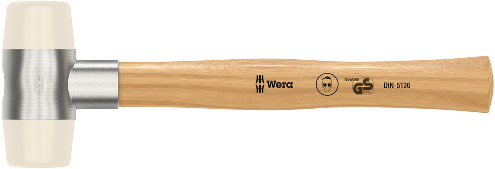 WERA 101 Soft-faced hammer with nylon head sections #6x51.0mm