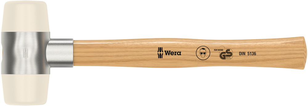 WERA 101 Soft-faced hammer with nylon head sections #7x61.0mm