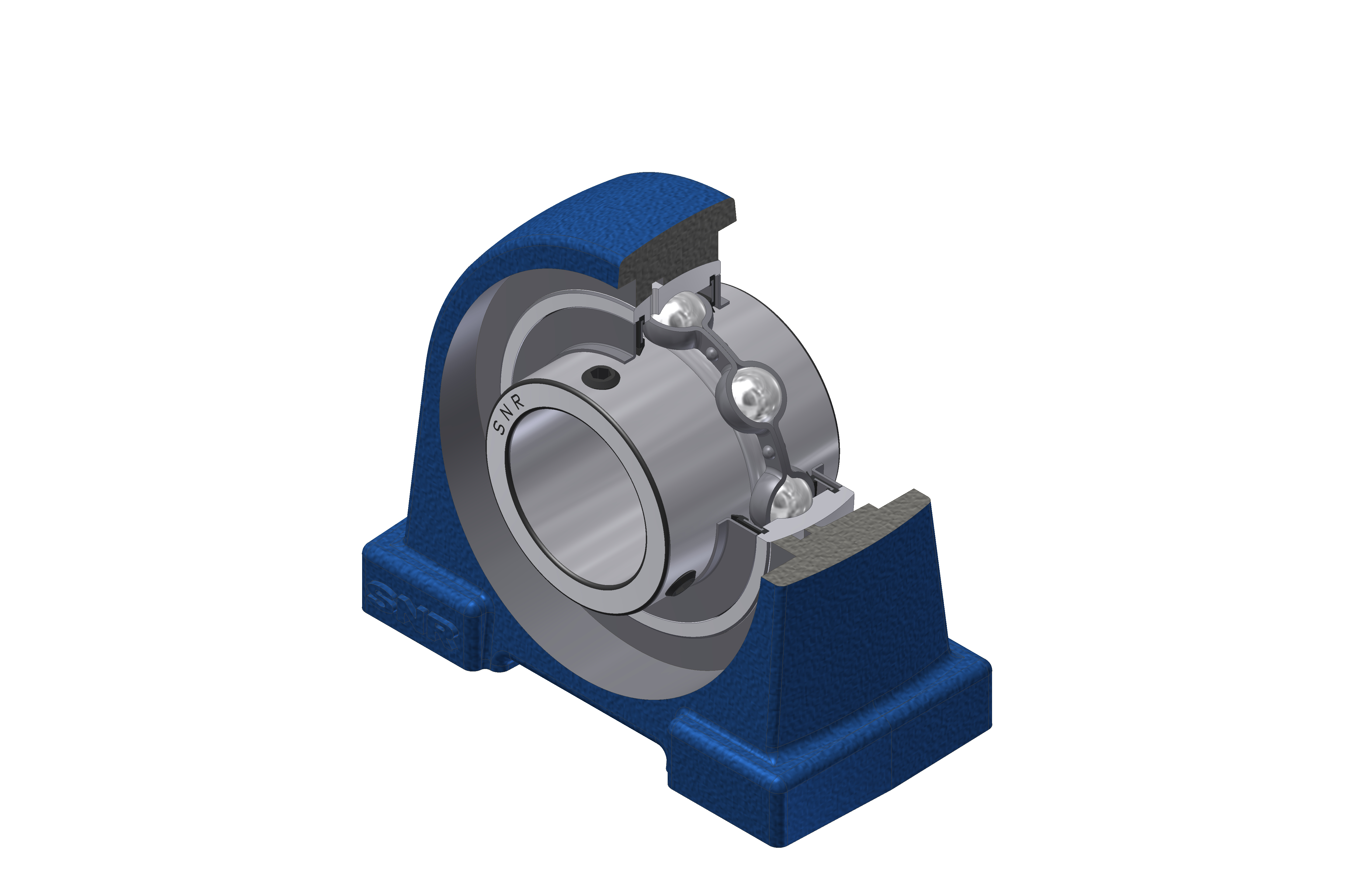 SNR - Bearing Unit - UCPA204N - 20.00 x 47.00 x 31.00