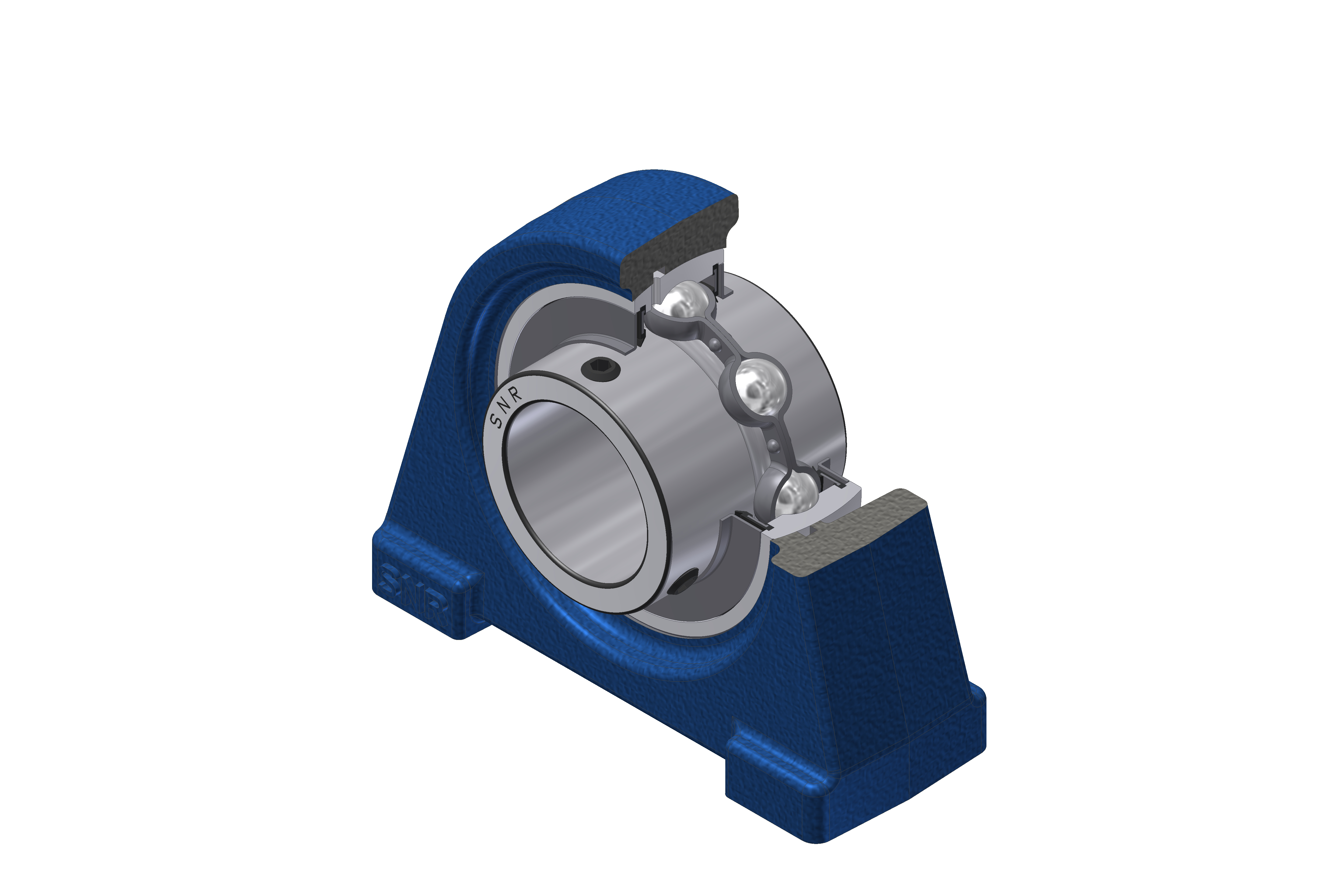 SNR - Bearing Unit - UCPAE206 - 30.00 x 62.00 x 38.10