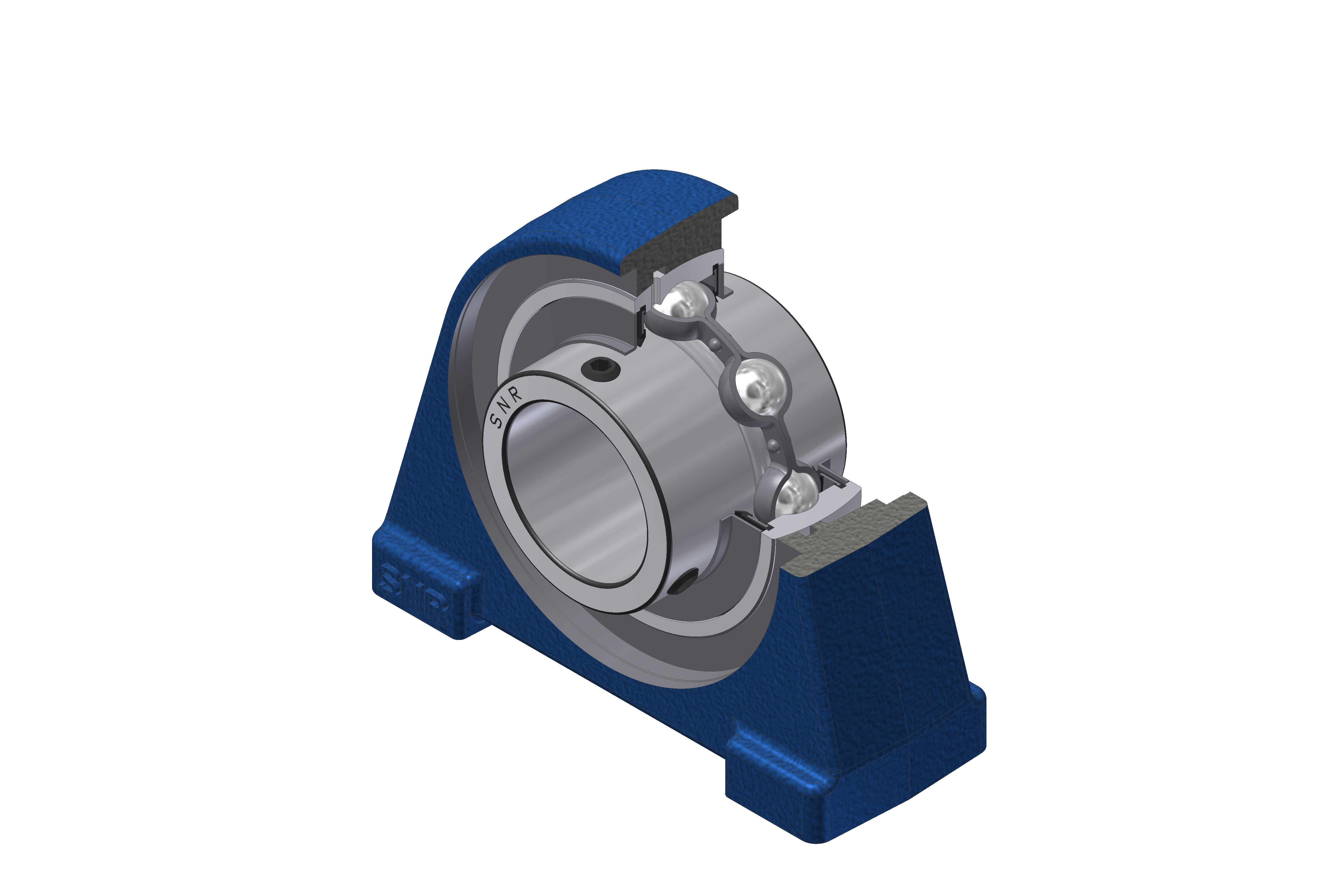 SNR - Bearing Unit - UCPAE206N - 30.00 x 62.00 x 38.10