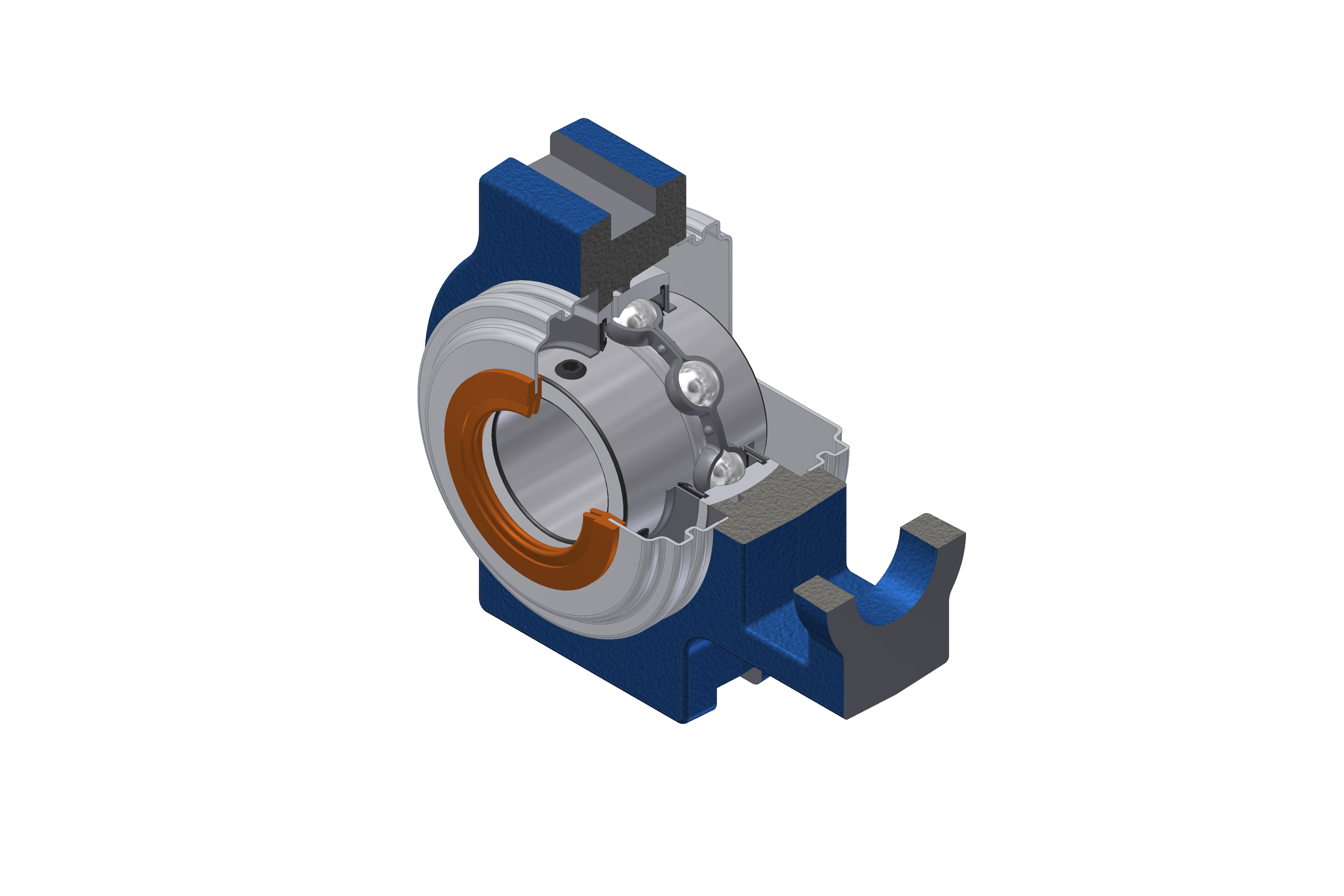 SNR - Bearing Unit - UCT207CC - 35.00 x 72.00 x 42.90