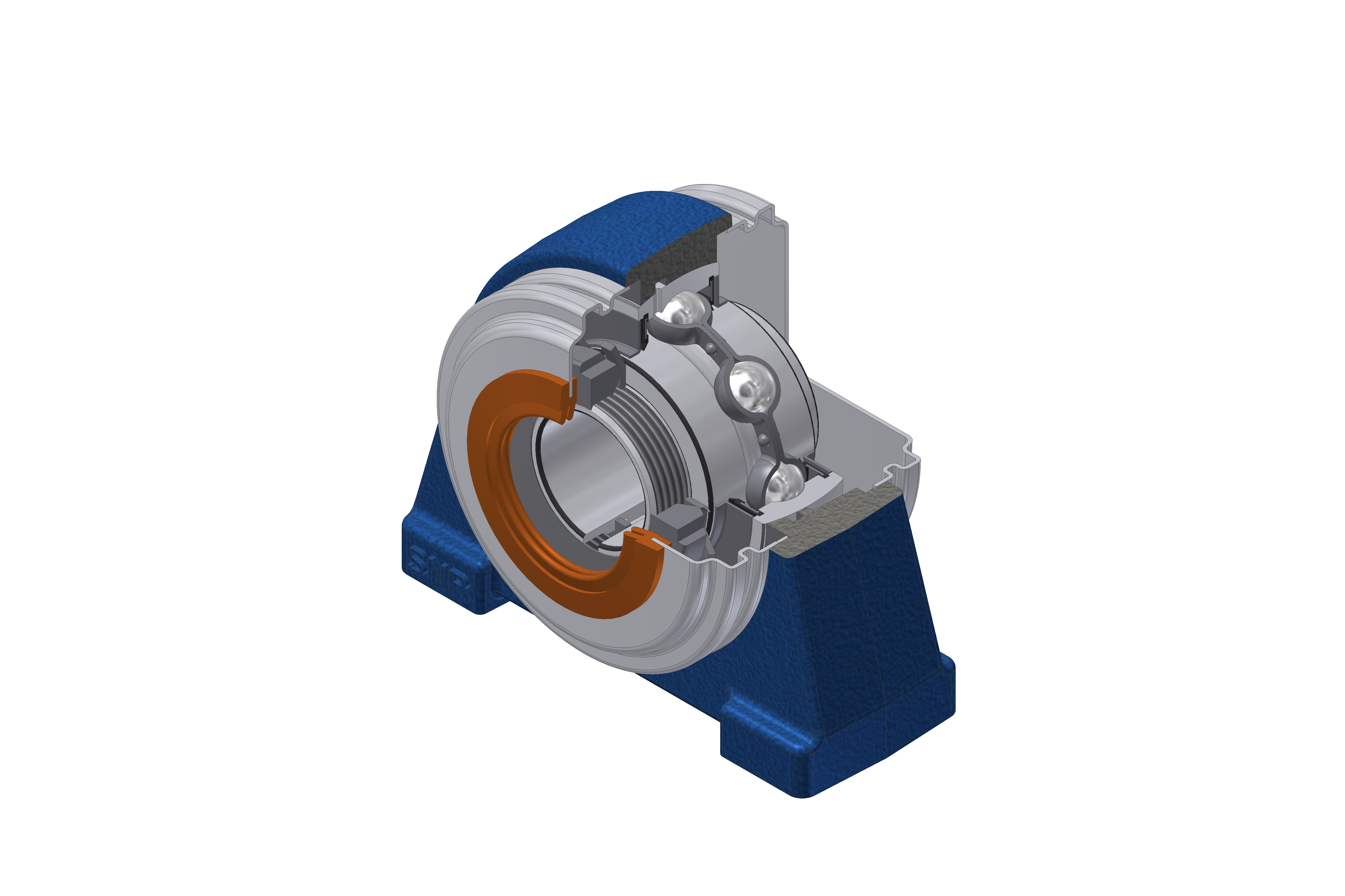 SNR - Bearing Unit - UKPAE206HCC - 25.00 x 62.00 x 25.00