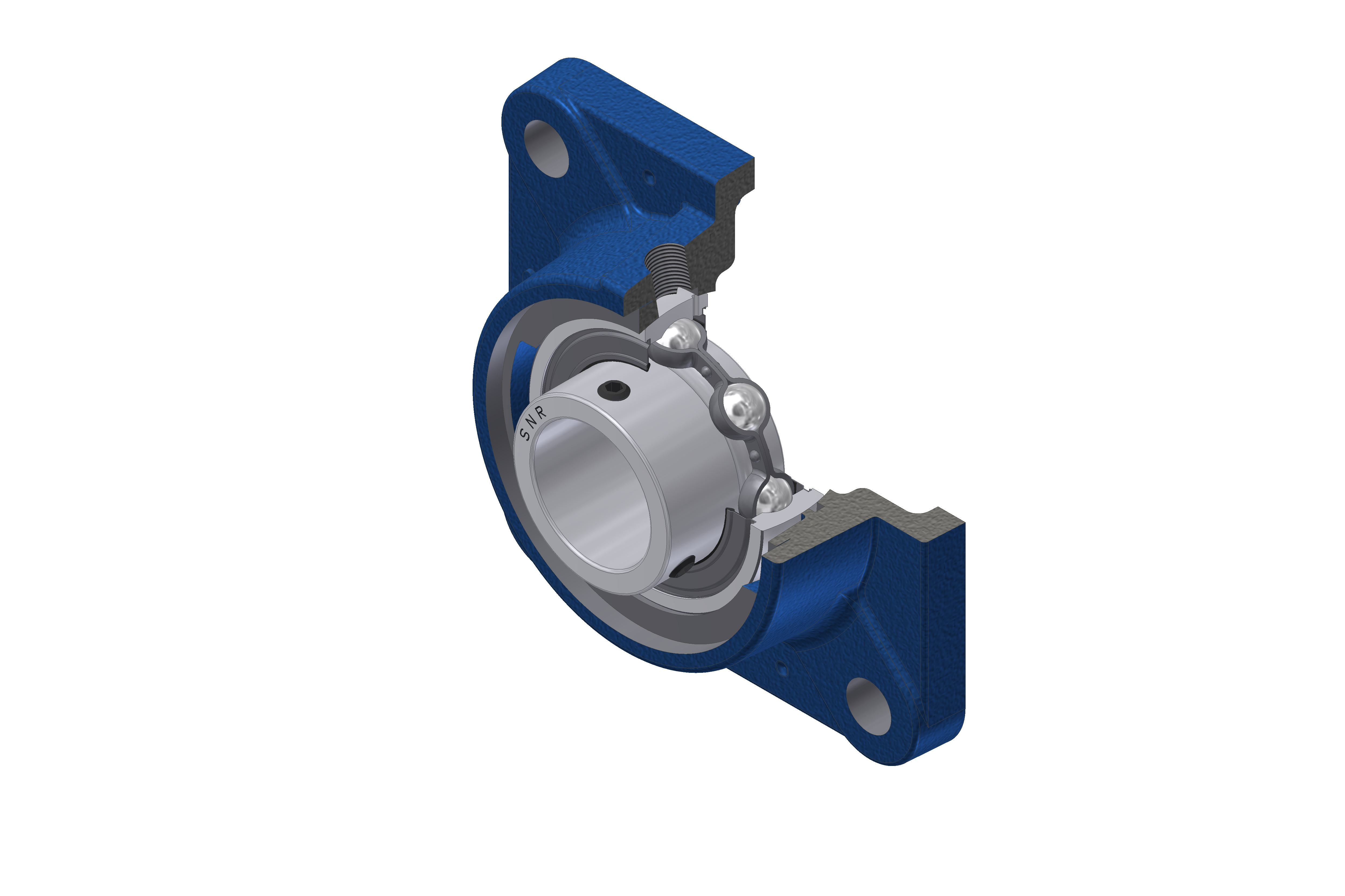 SNR - Bearing Unit - USFE211N - 55.00 x 100.00 x 45.30