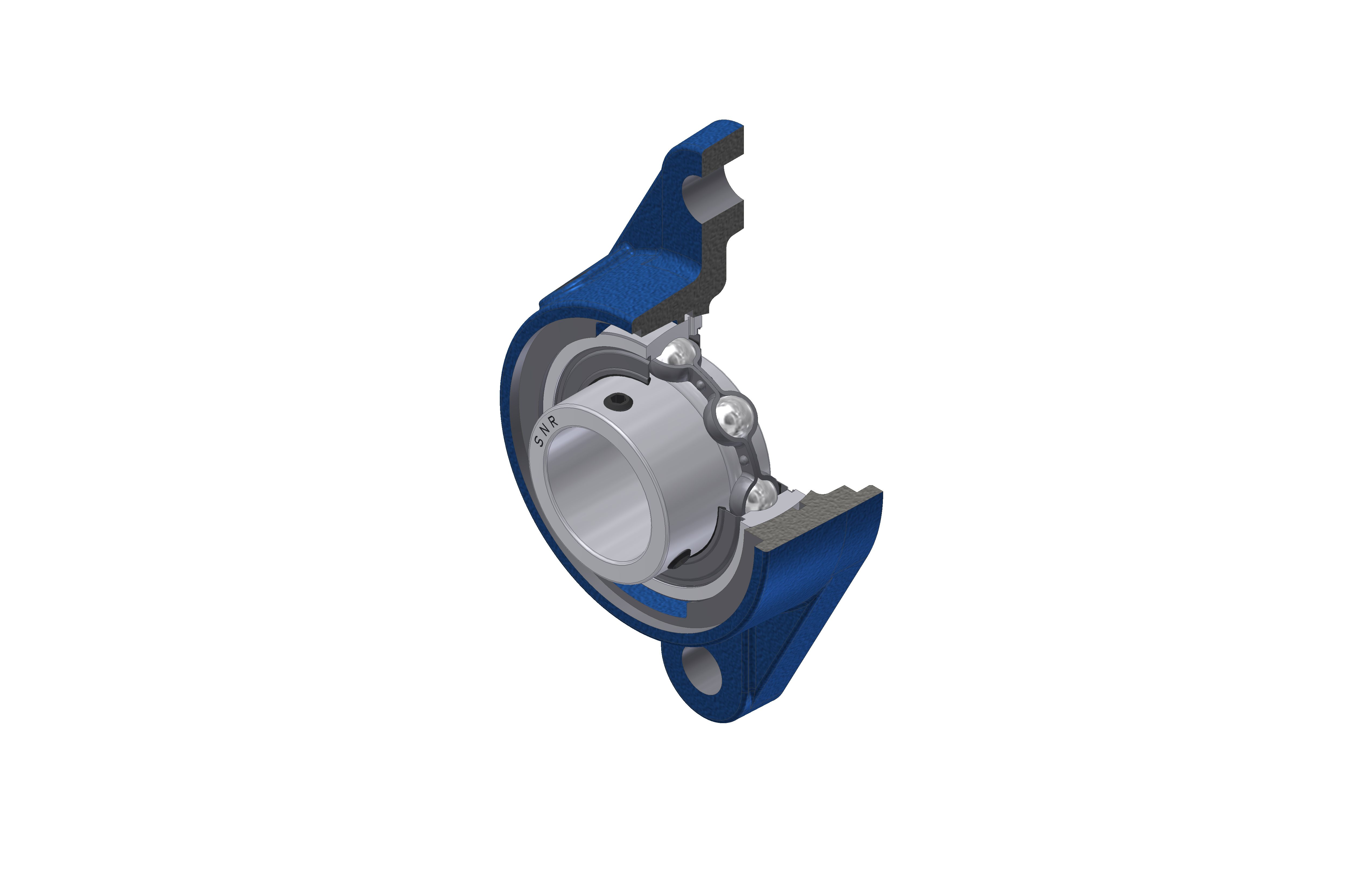 SNR - Bearing Unit - USFLE202N - 15.00 x 40.00 x 22.00