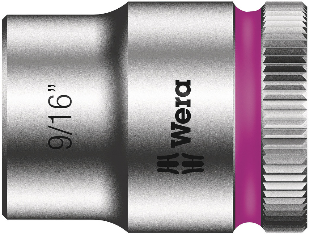 WERA 8790 HMB Zyklop 3/8" socket 9/16"x29.0mm