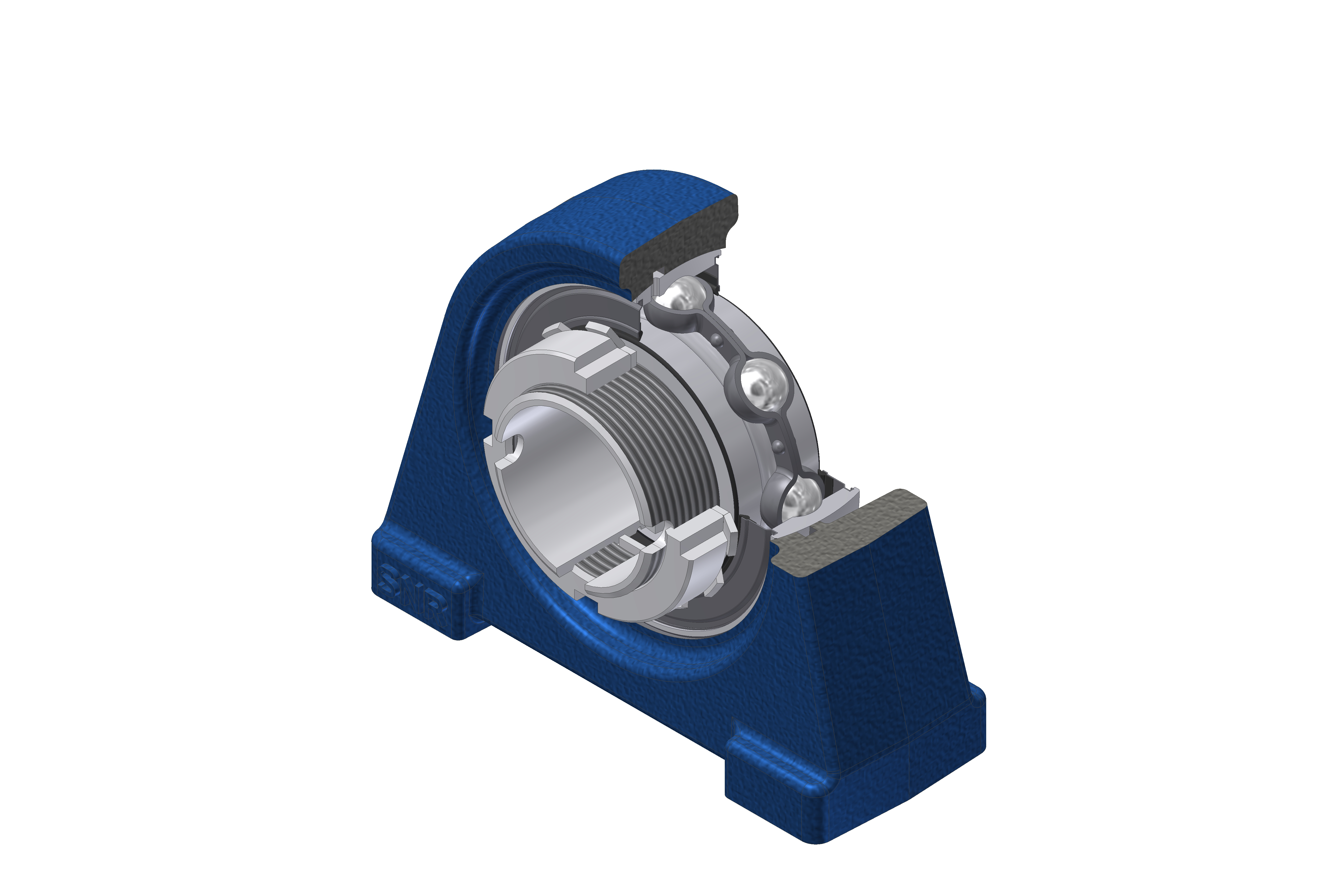 SNR - Bearing Unit - LKPAE210H - 50.00 x 90.00 x 22.00