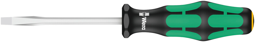 WERA 334 SK Screwdriver for slotted screws 0.6x3.5x75mm