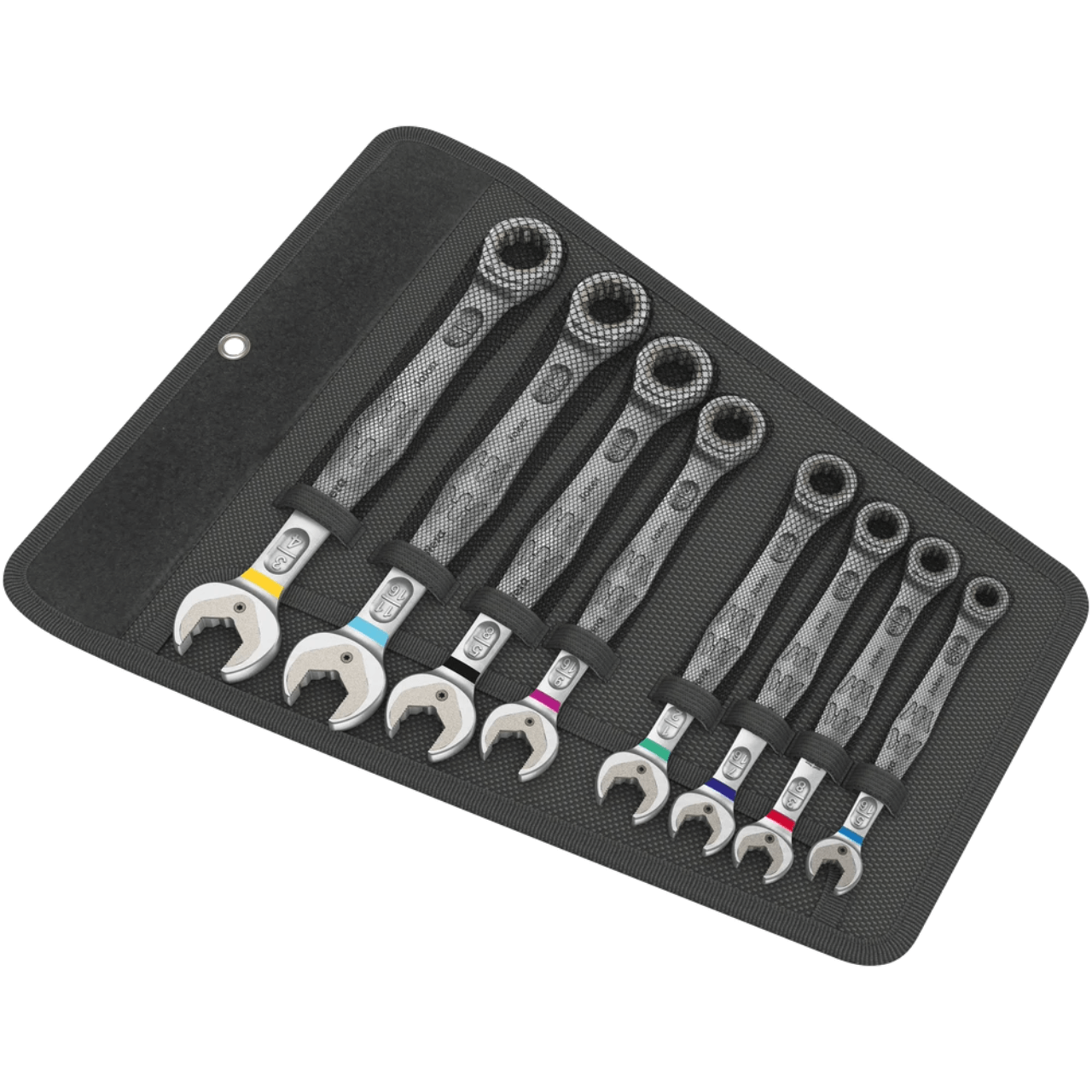 WERA 6000 Joker 8 Imperial Set 1 Set of ratcheting combination wrenches, Imperial