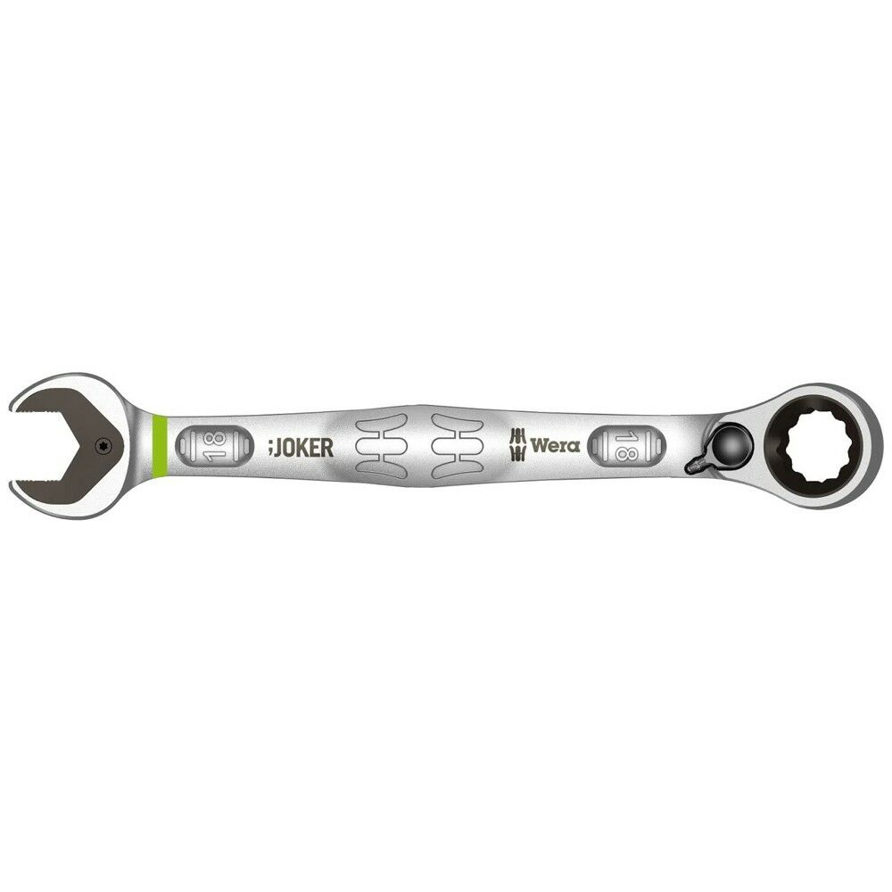 WERA 6001 Joker Switch Ratcheting Combination Wrench with Switch Lever - 18 x 234mm