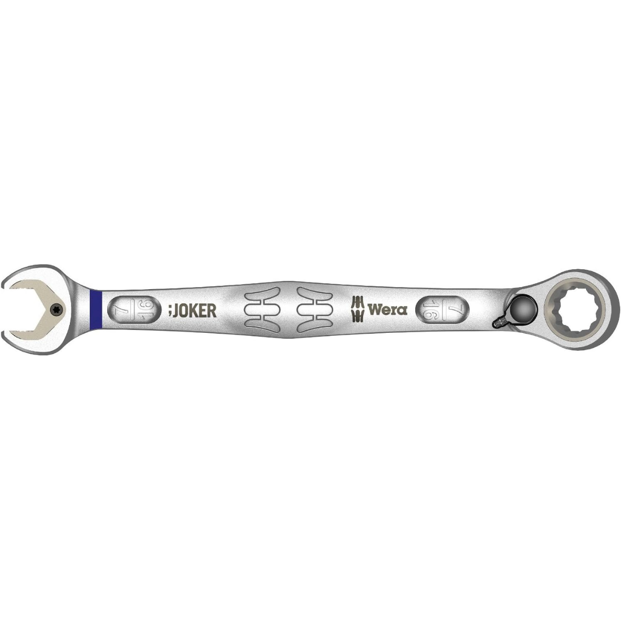 WERA 6001 Joker Switch Ratcheting combination wrench, with switch lever, imperial 7/16"x165.0mm