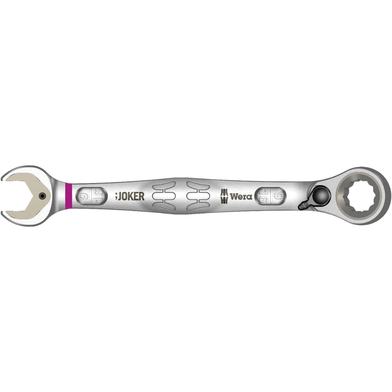 WERA 6001 Joker Switch Ratcheting combination wrench, with switch lever, imperial 9/16"x187mm