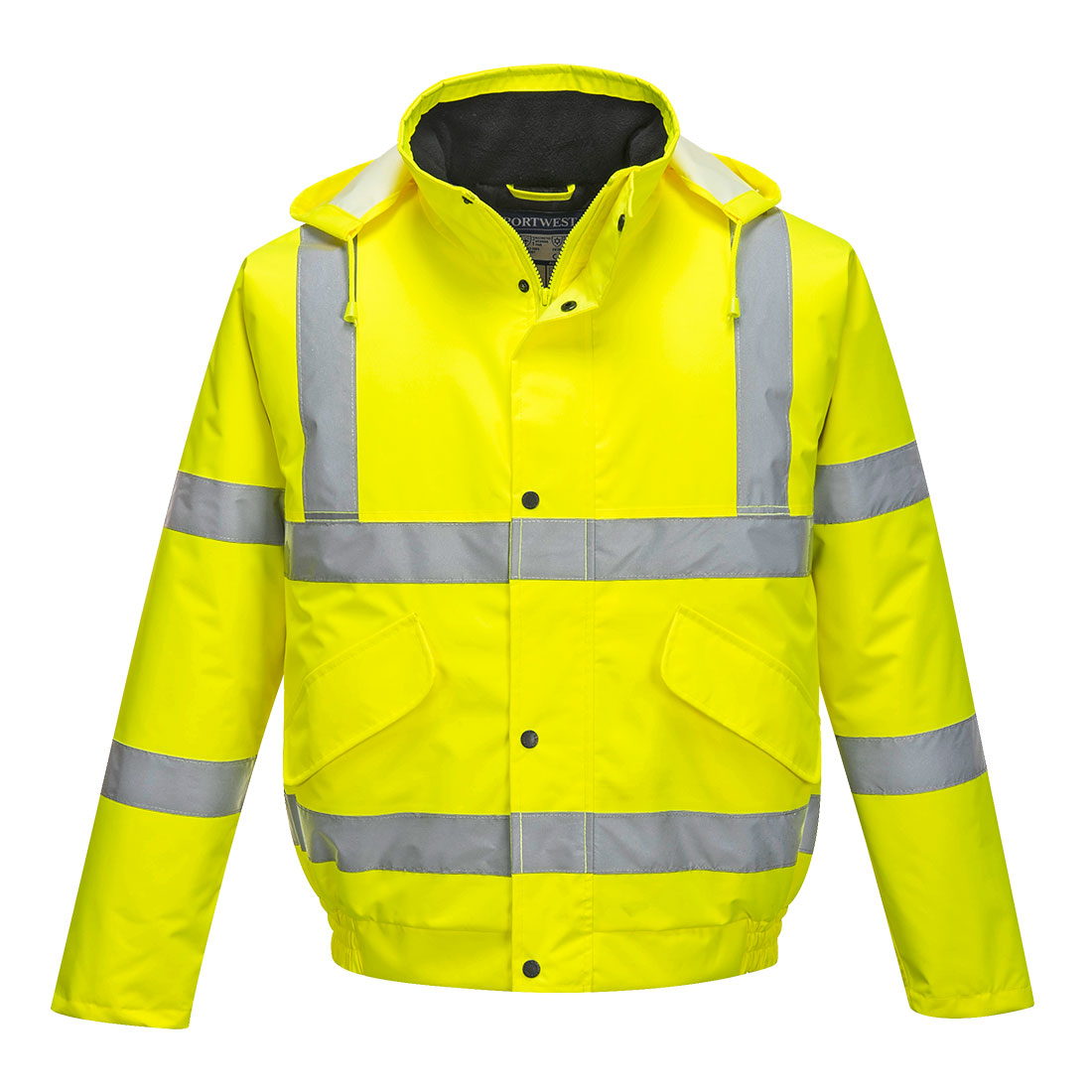 Hi-Vis Bomber Jacket Yellow