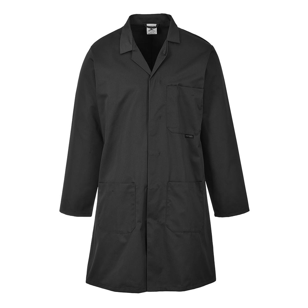 Standard Coat / Lab Coat Black