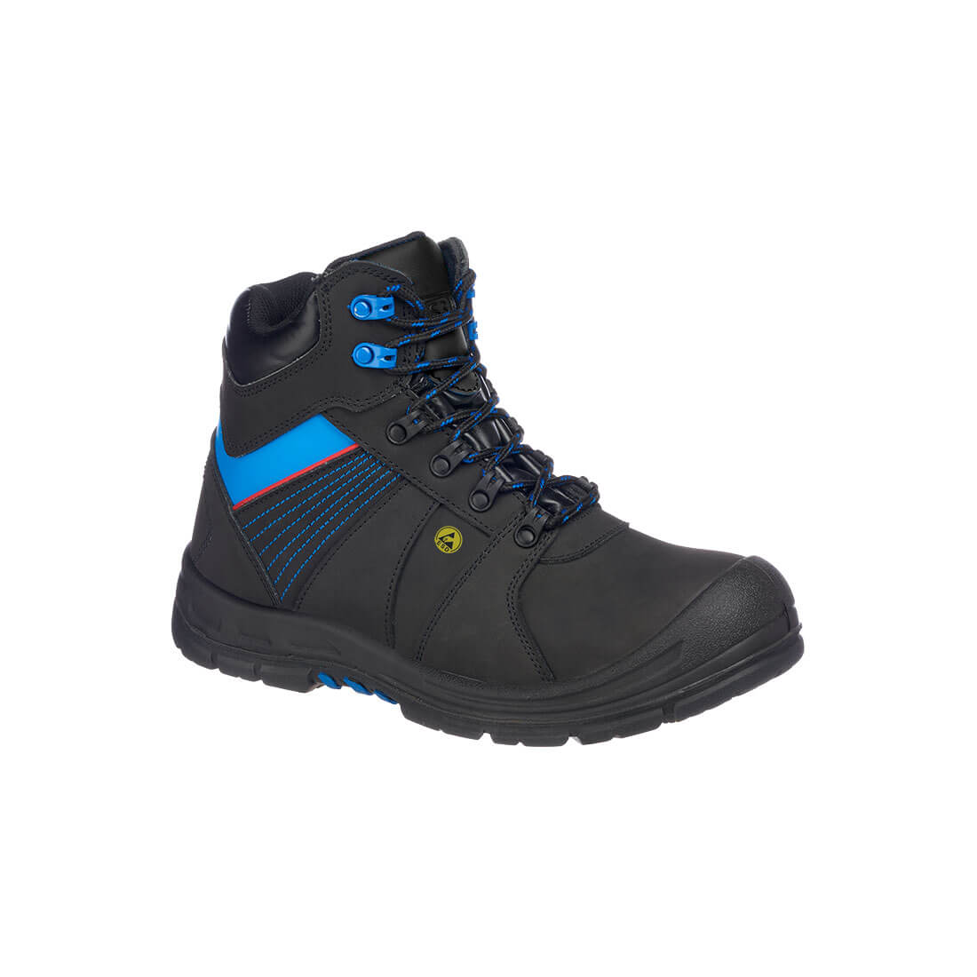 FD37 Portwest Compositelite Protector Safety Boot S3 ESD HRO Black/Blue