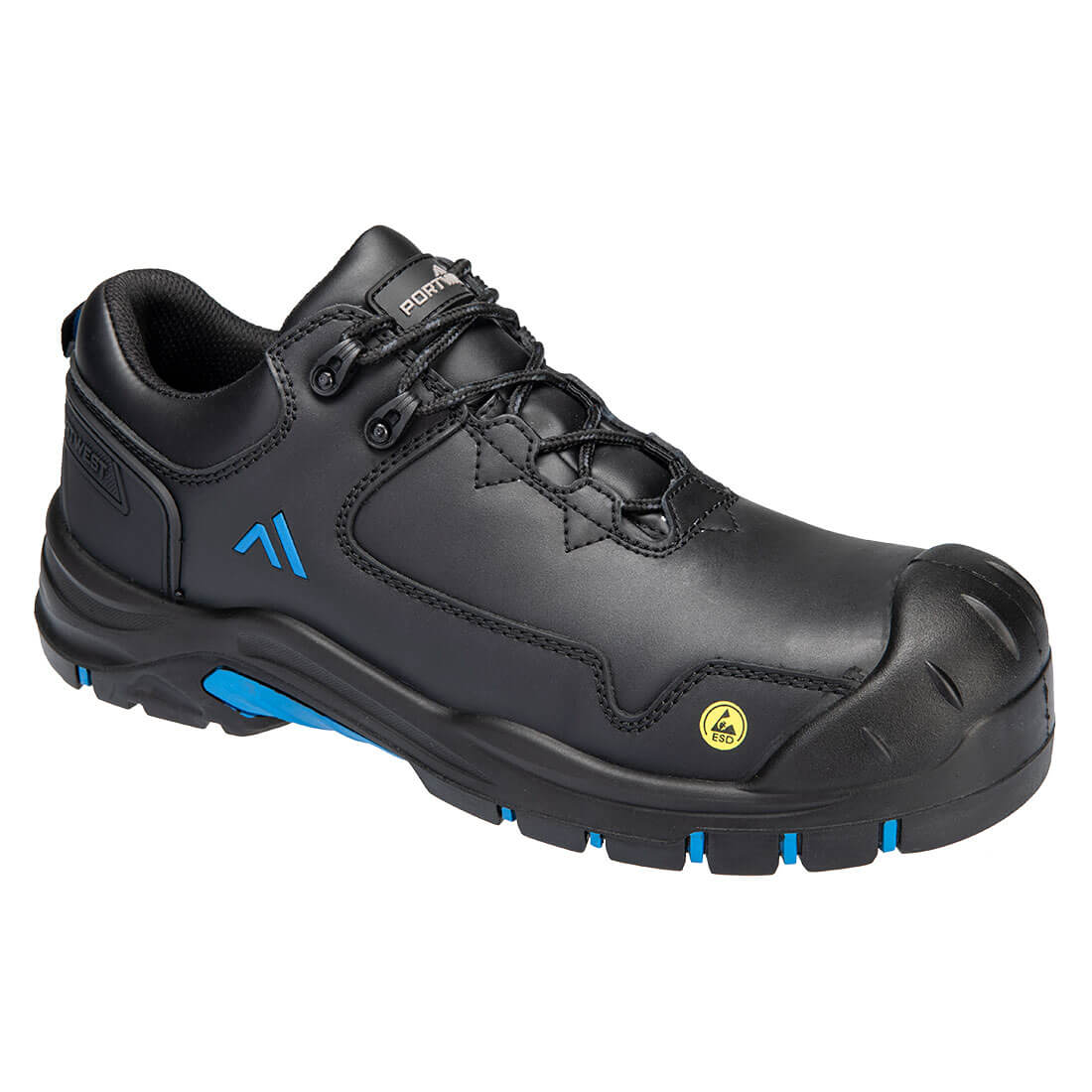 FC19 - Apex Compositelite Shoe S3S ESD HRO SR SC FO Black/Blue