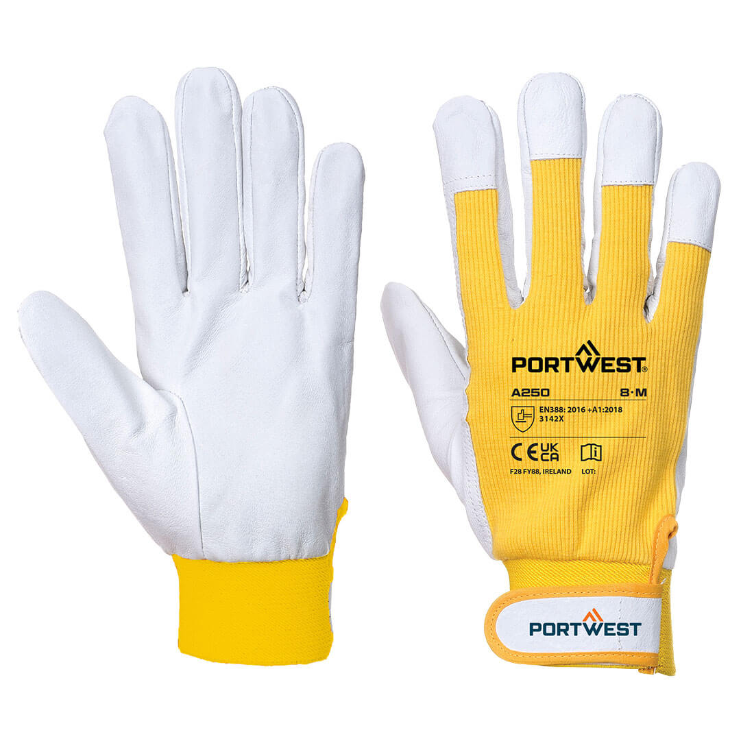 A250 Tergus Gloves Yellow