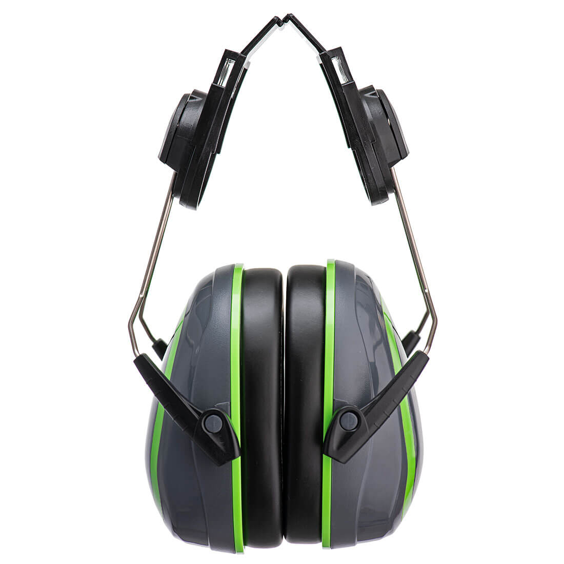 PW75 - HV Extreme Ear Defenders Low Clip-On Grey/Green