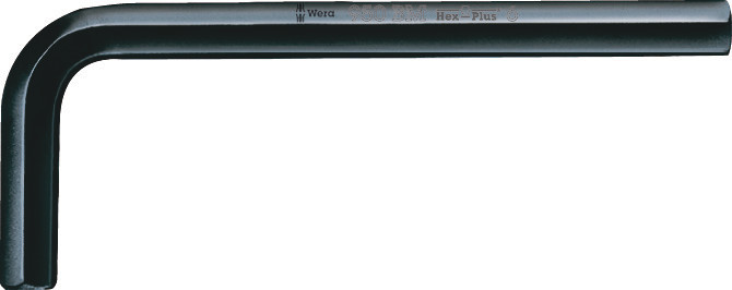 WERA 950 BM L-key, metric, BlackLaser 4.0x70mm