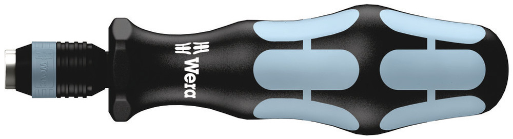 WERA 3816 R Bitholding screwdriver with Rapidaptor quick-release chuck, stainless 1/4"x119mm