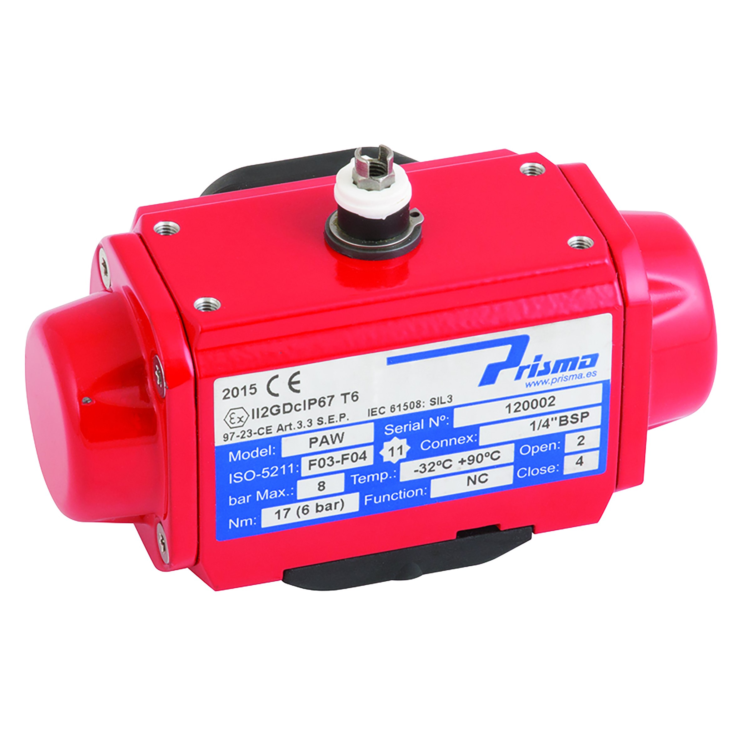 PRISMA PA60 DA ACTUATOR