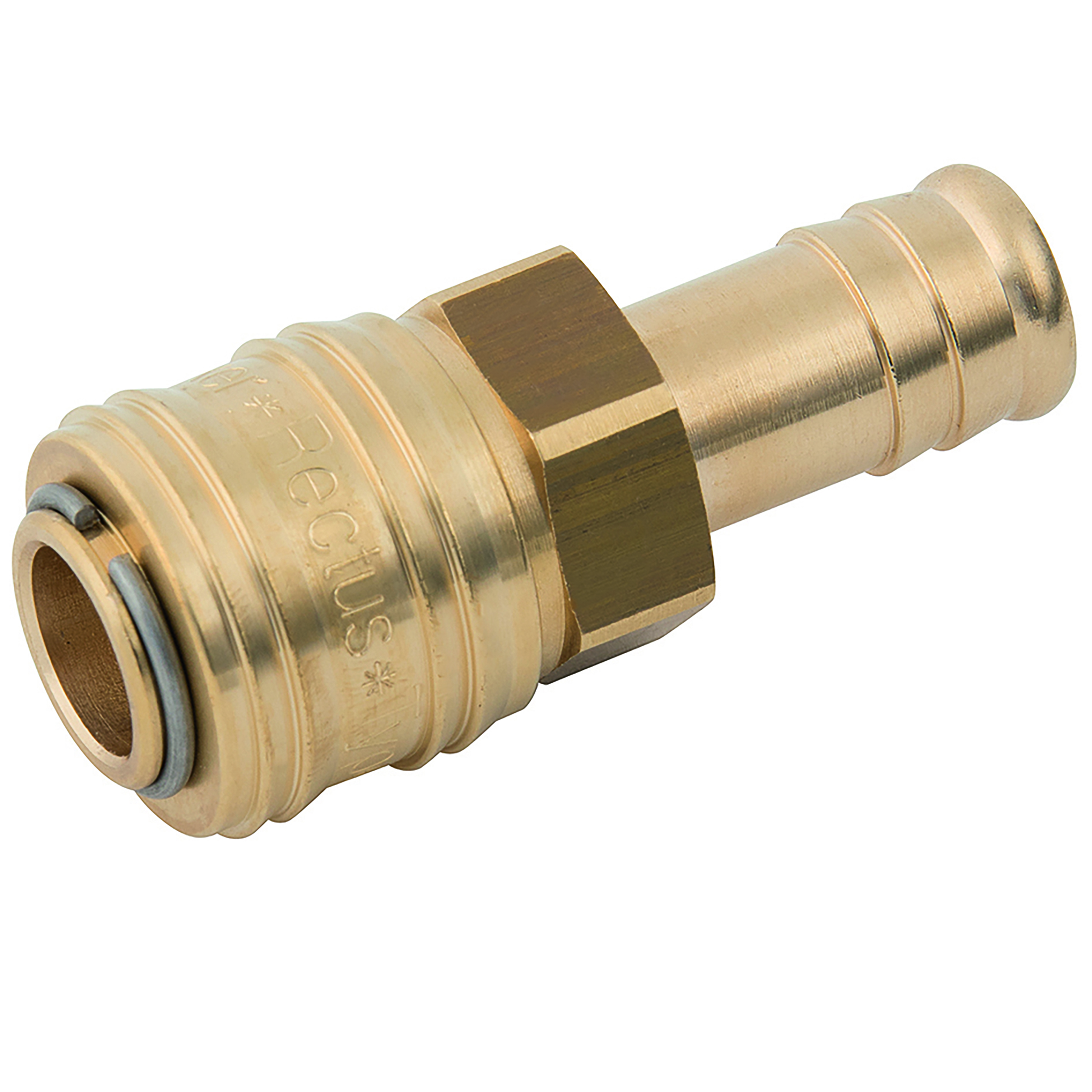 10MM HOSETAIL COUPLING BRASS