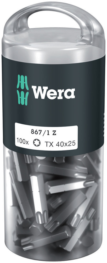 WERA 867/1 TORX® DIY 100 100 x TX 40x25mm