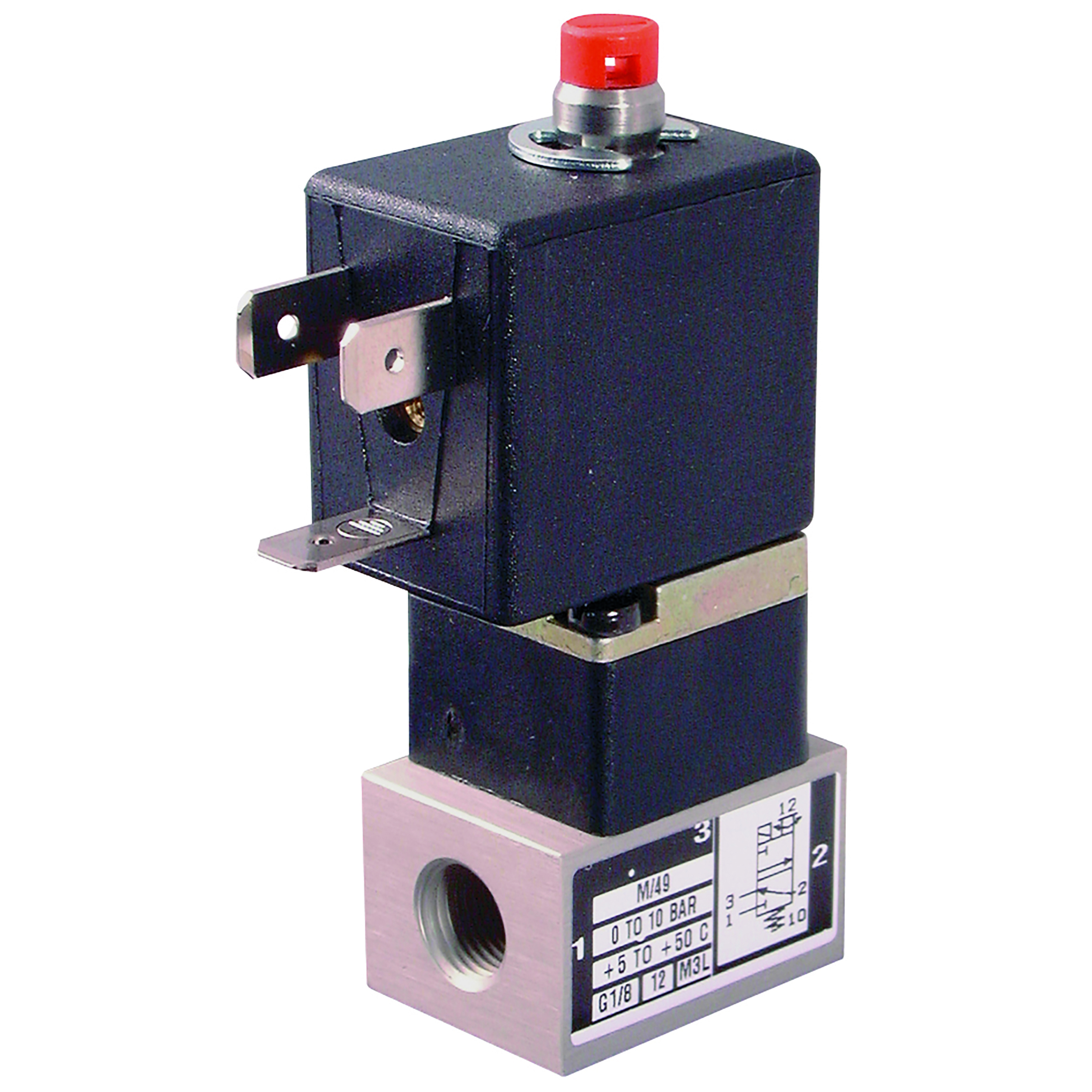 G1/8 3/2 SOLENOID VALVE 24VDC