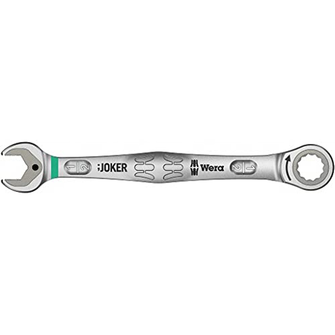 WERA 6000 Joker Ratcheting combination wrench, Imperial 1/2"x177mm