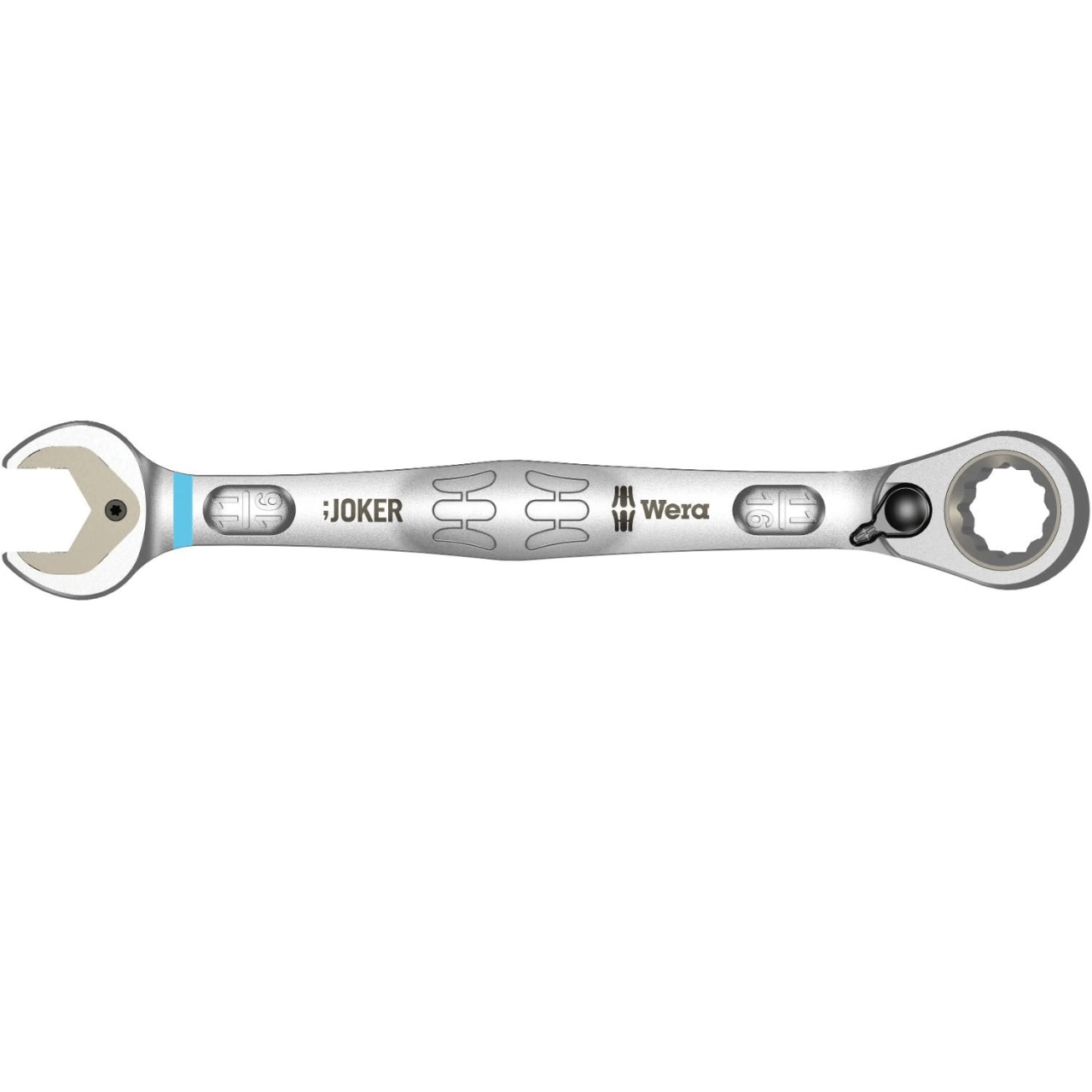 WERA 6000 Joker Ratcheting combination wrench, Imperial 11/16"x235mm