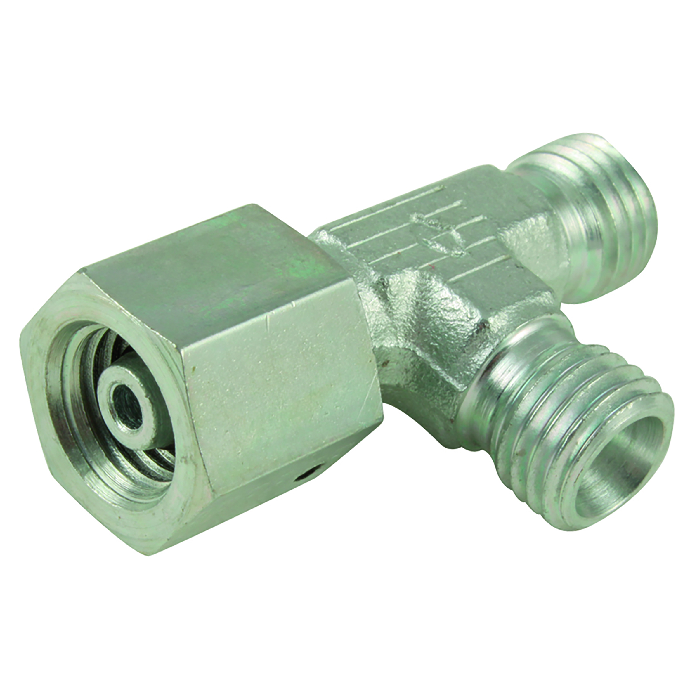 10MM SWIVEL RUN TEE (S) B/O