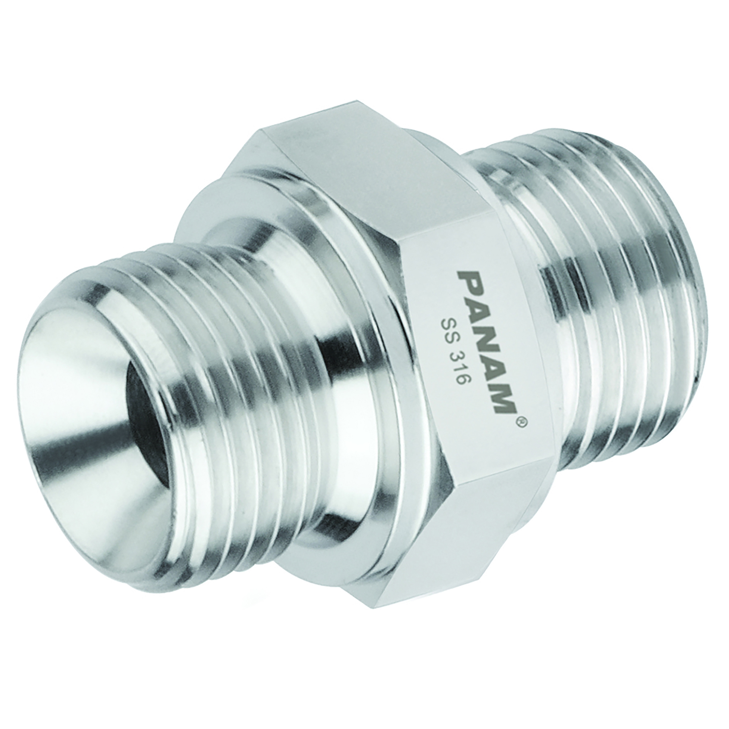 1/4" BSP x 1" BSP Male/Male