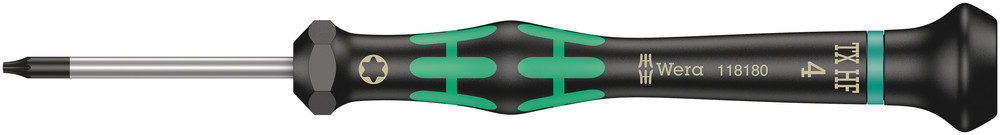 WERA 2067 TORX® HF Screwdriver with holding function for electronic applications TX 4x40mm