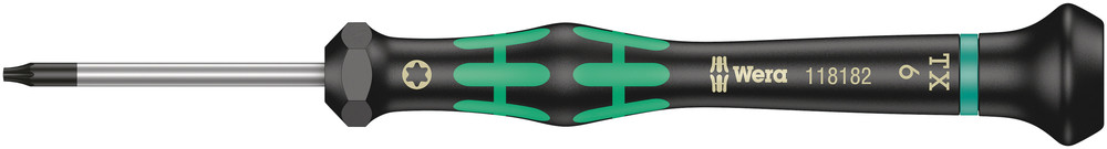 WERA 2067 TORX® HF Screwdriver with holding function for electronic applications TX 6x40mm