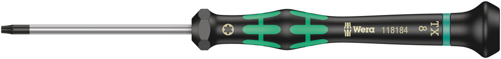 WERA 2067 TORX® HF Screwdriver with holding function for electronic applications TX 8x60mm