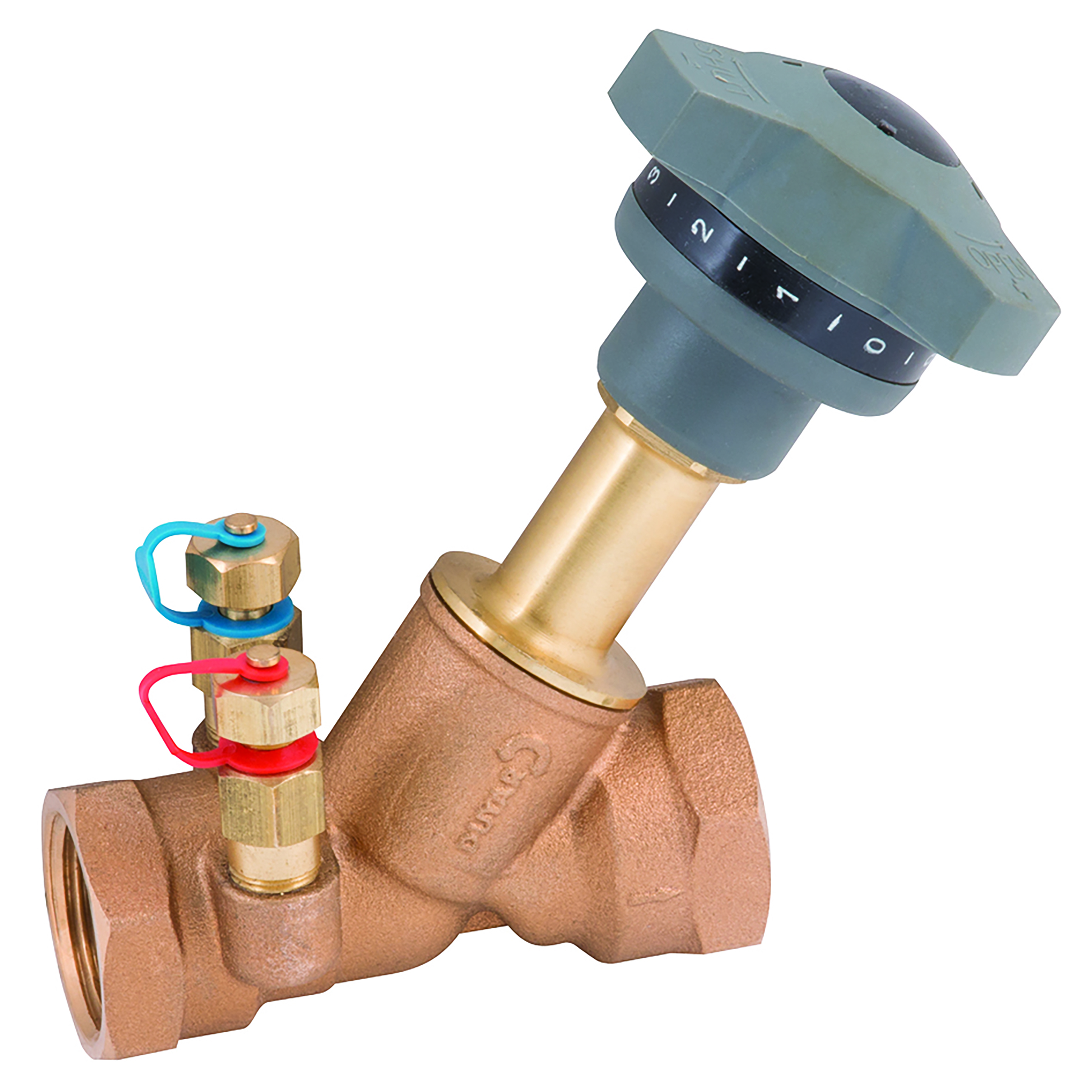 1.1/4" BSP BRONZE STATIC BAL/VALVE PN25